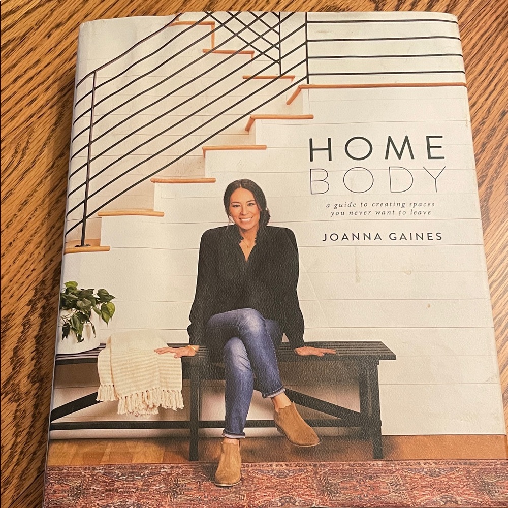 Joanna Gaines Homebody Coffee Table Book - Cream & Black